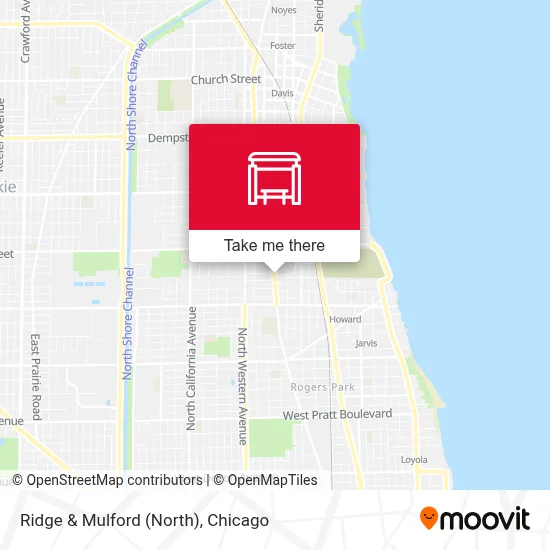 Mapa de Ridge & Mulford (North)