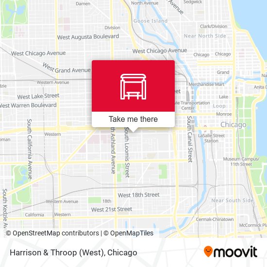 Mapa de Harrison & Throop (West)