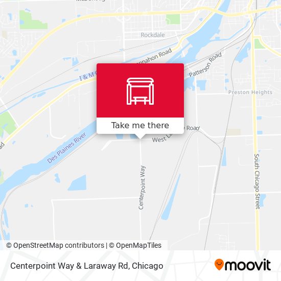 Centerpoint Way & Laraway Rd map