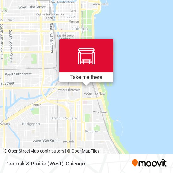 Cermak & Prairie (West) map