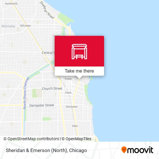 Sheridan & Emerson (North) map