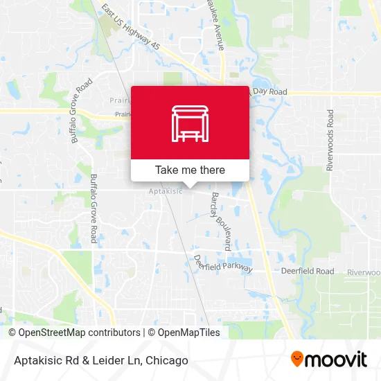 Aptakisic Rd & Leider Ln map