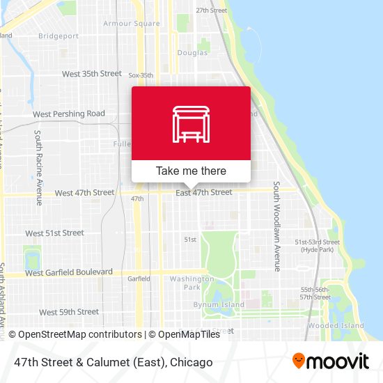 47th Street & Calumet (East) map