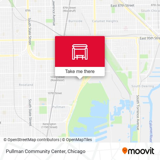 Pullman Community Center map