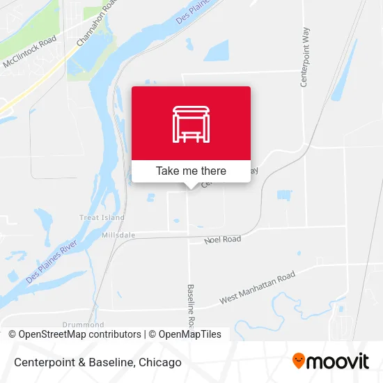 Centerpoint & Baseline map