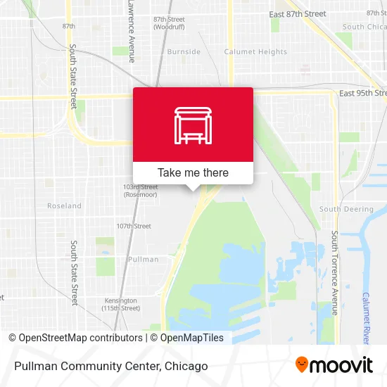 Pullman Community Center map