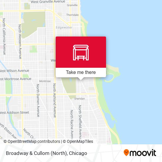 Broadway & Cullom (North) map