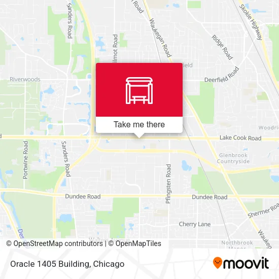 Oracle 1405 Building map