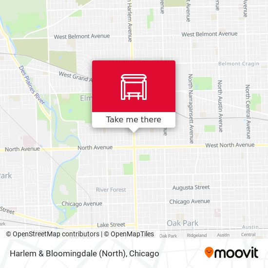 Harlem & Bloomingdale (North) map