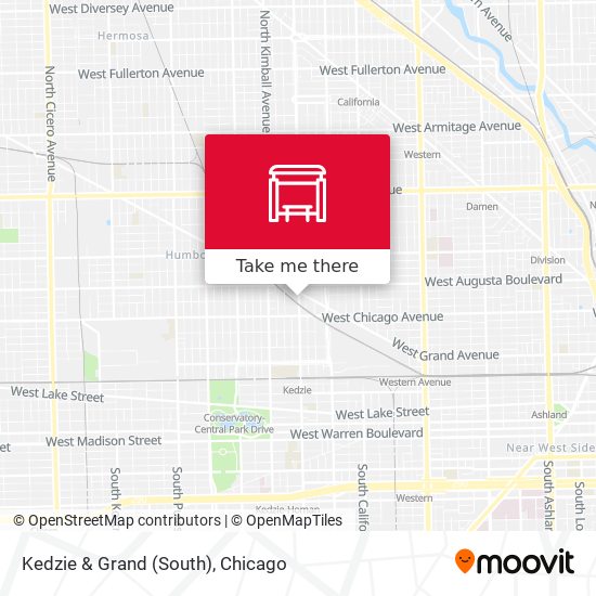 Mapa de Kedzie & Grand (South)