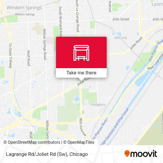 Mapa de Lagrange Rd/Joliet Rd (Sw)