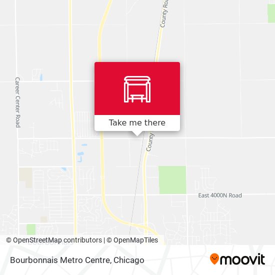 Mapa de Bourbonnais Metro Centre