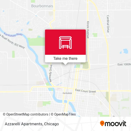 Azzarelli Apartments map