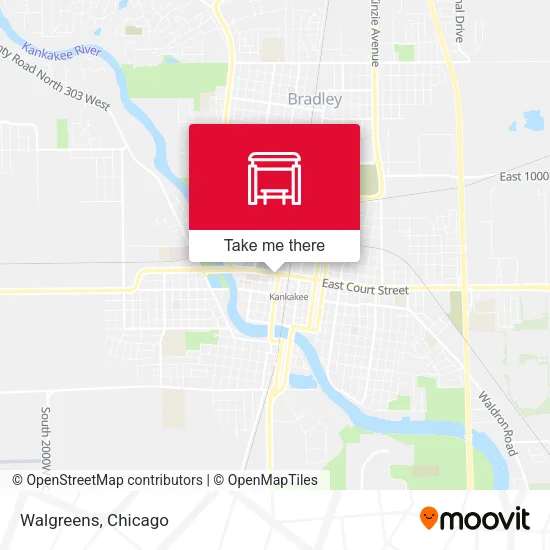 Mapa de Walgreens