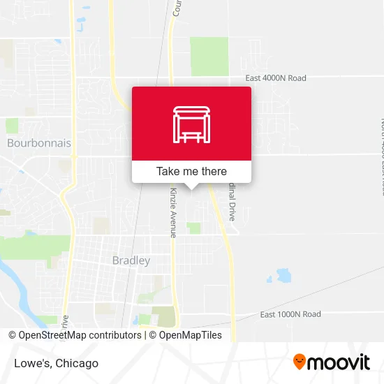 Lowe's map
