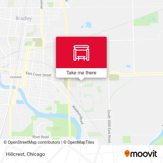 Hillcrest map