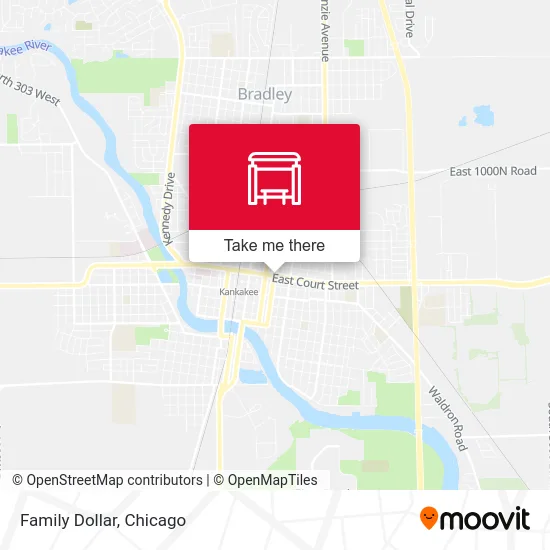 Family Dollar map