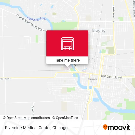 Riverside Medical Center map