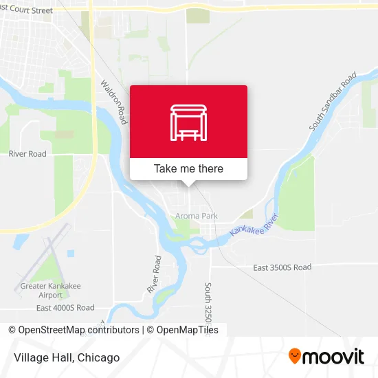 Village Hall map