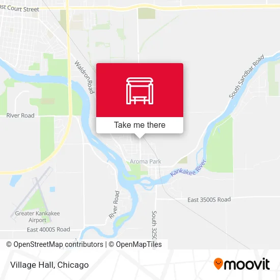 Village Hall map