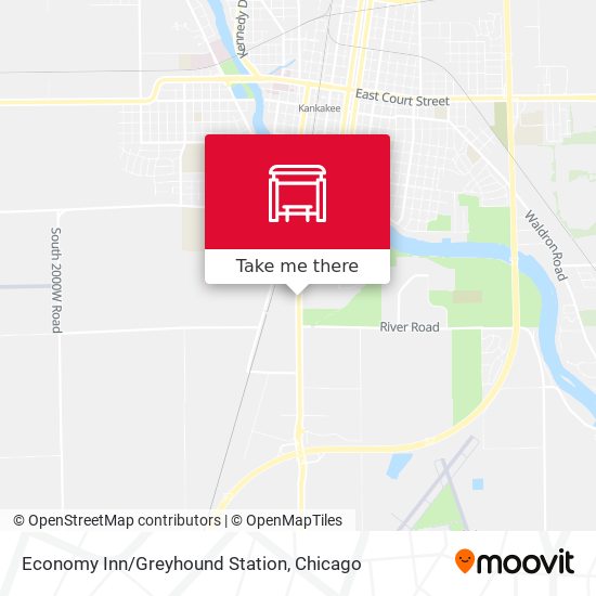Economy Inn/Greyhound Station map