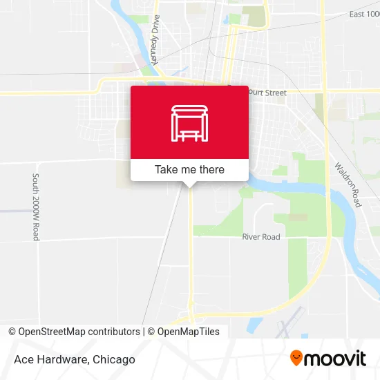 Ace Hardware map