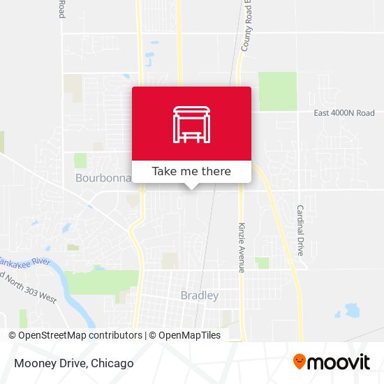 Mooney Drive map