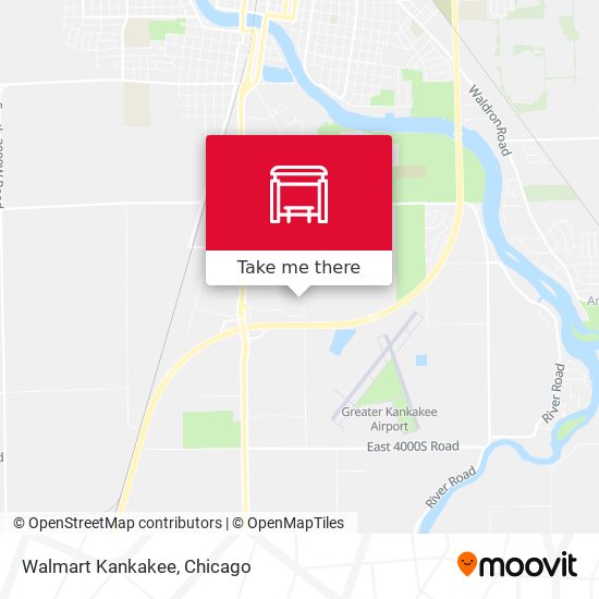 Walmart Kankakee map