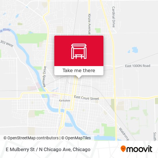 E Mulberry St / N Chicago Ave map