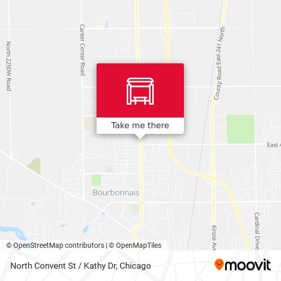 North Convent St / Kathy Dr map