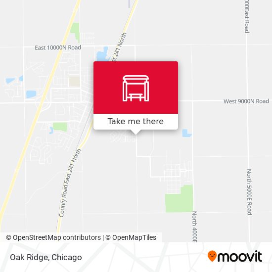 Mapa de Oak Ridge