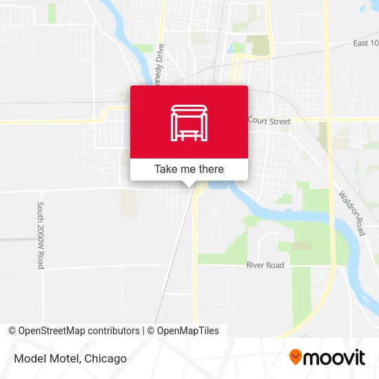 Mapa de Model Motel