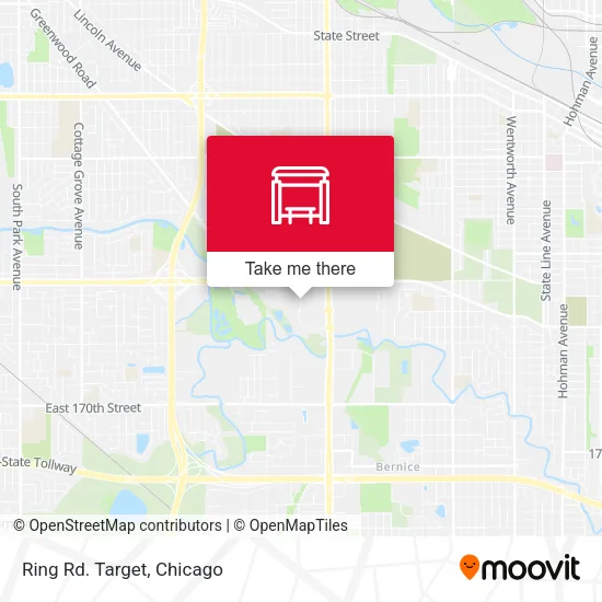 Ring Rd. Target map