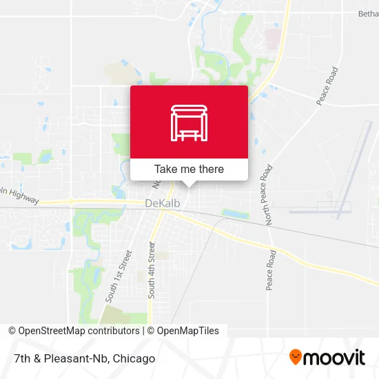7th & Pleasant-Nb map