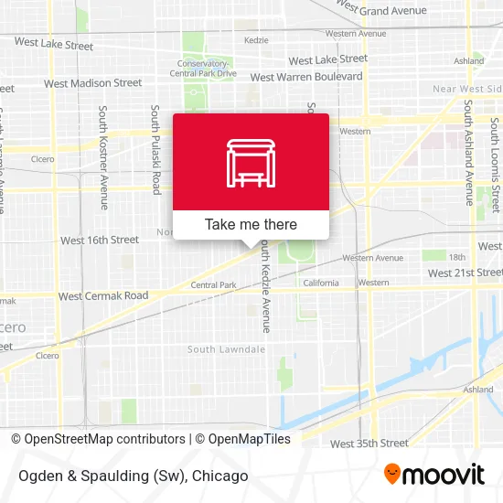 Ogden & Spaulding (Sw) map