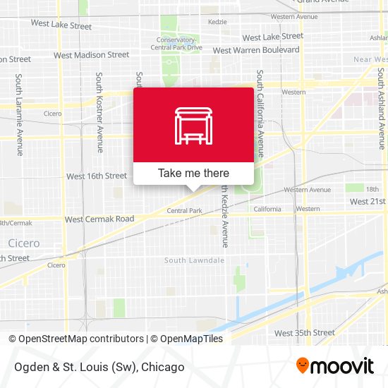 Mapa de Ogden & St. Louis (Sw)