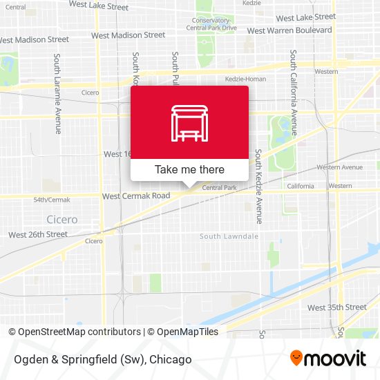 Ogden & Springfield (Sw) map