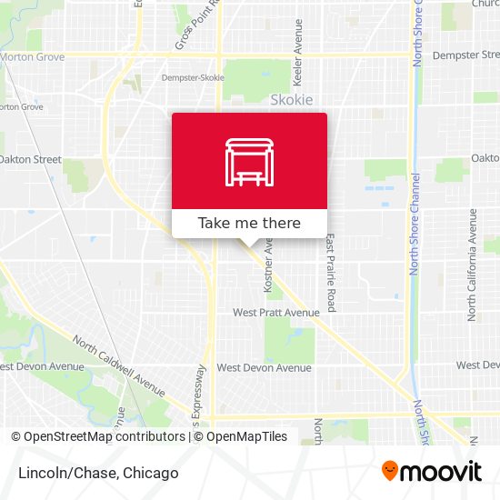 Lincoln/Chase map