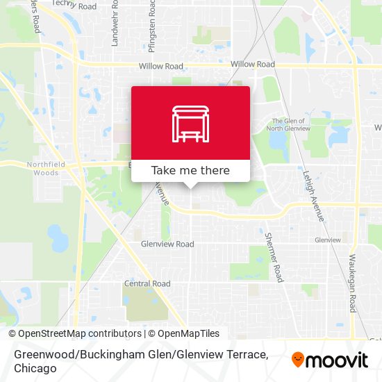 Greenwood / Buckingham Glen / Glenview Terrace map