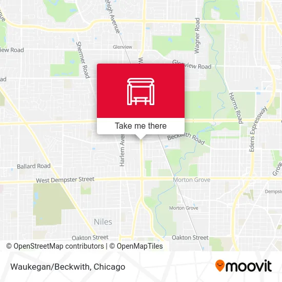 Waukegan/Beckwith map