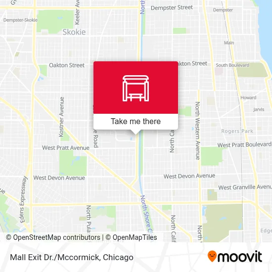 Mall Exit Dr./Mccormick map
