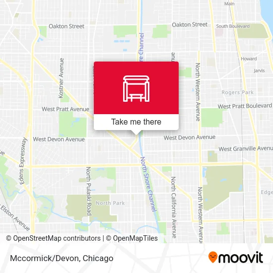 Mapa de Mccormick/Devon