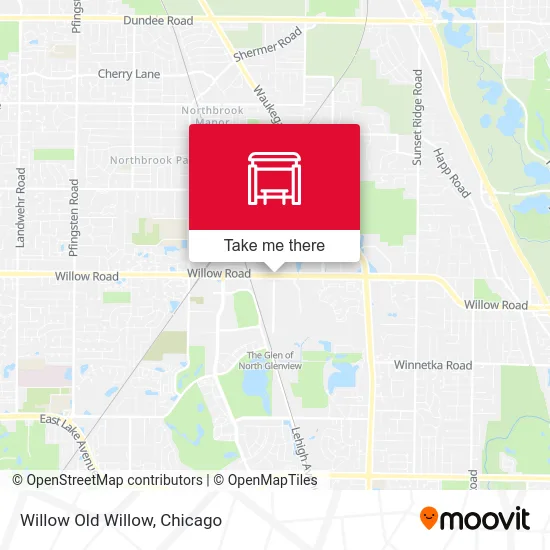 Willow Old Willow map