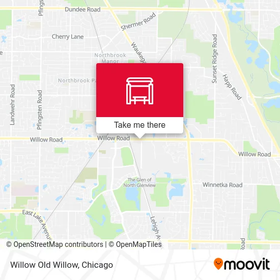 Willow Old Willow map