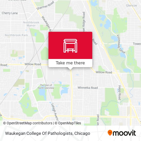 Mapa de Waukegan College Of Pathologists