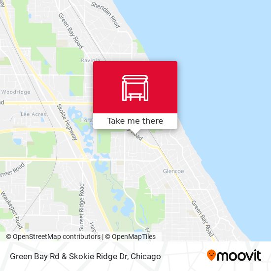 Mapa de Green Bay Rd & Skokie Ridge Dr