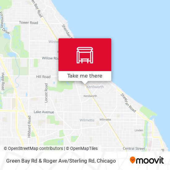 Mapa de Green Bay Rd & Roger Ave / Sterling Rd