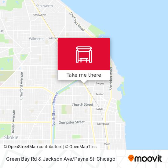 Mapa de Green Bay Rd & Jackson Ave / Payne St