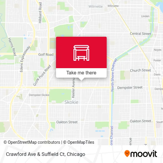 Crawford Ave & Suffield Ct map