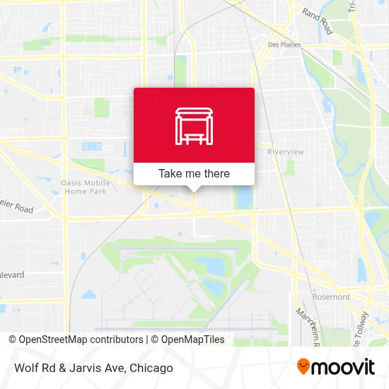 Wolf Rd & Jarvis Ave map